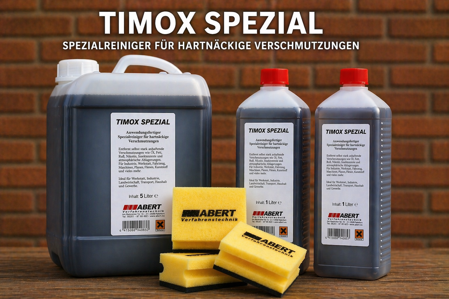 TIMOX SPEZIAL Profi-Reiniger für Verblender – Entfernt starke Verfärbungen & Newton-Ringe